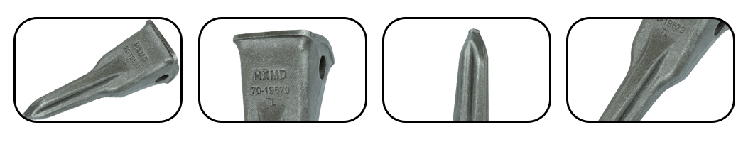 Стандартные кованые зубья ковша