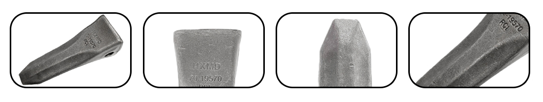 Зуб ковша тигра экскаватора Doosan