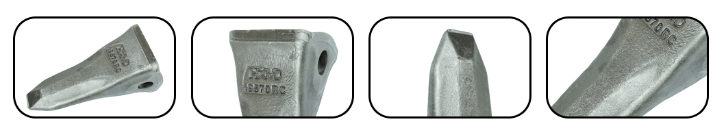 Кованые зубья ковша по индивидуальному заказу