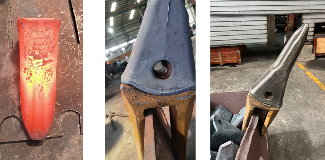 Зубья ведра Komatsu PC650