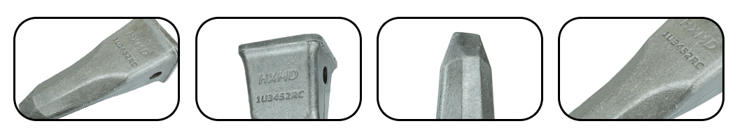 Кованые зубья ковша из легированной стали