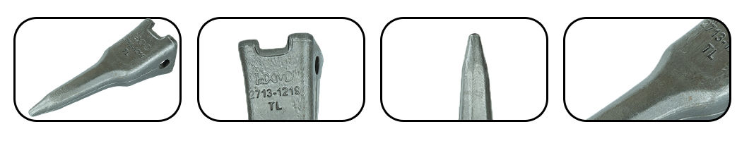 определение зубьев ковша экскаватора