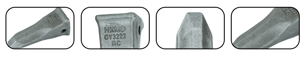 Кованые зубья ковша из легированной стали